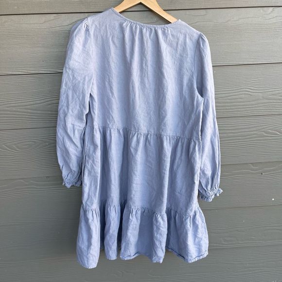 Anthropologie Light Blue Midi Dress - Picture 6 of 7